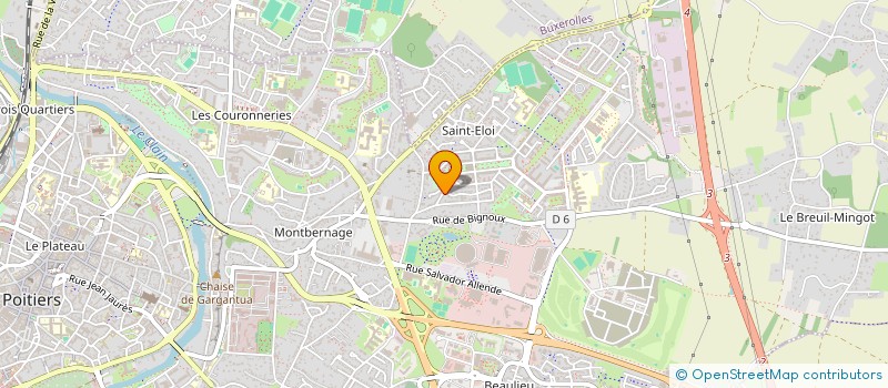 localisation de l'entreprise MONSIEUR JEAN GAULEN  POITIERS