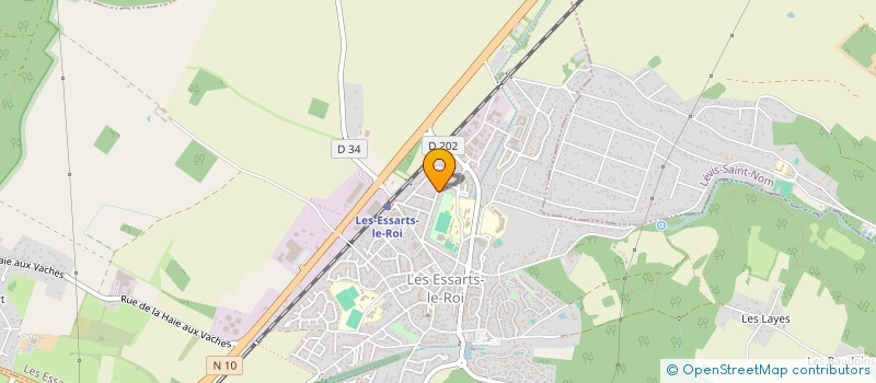 localisation de l'entreprise MONSIEUR JEAN GAULLIER  LES ESSARTS-LE-ROI