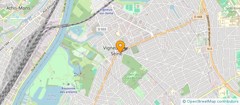 localisation de l'entreprise MONSIEUR JEAN GAURIER à VIGNEUX-SUR-SEINE