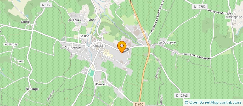 localisation de l'entreprise MONSIEUR JEAN GAUTEY  MOULON