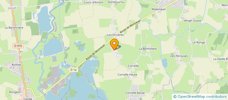 localisation de l'entreprise MONSIEUR JEAN GAUTHERIN  FOISSIAT