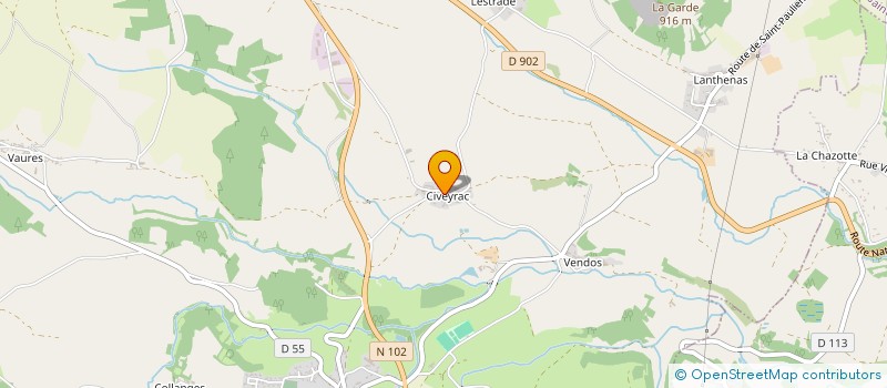 localisation de l'entreprise MONSIEUR JEAN GAUTHIER  LOUDES