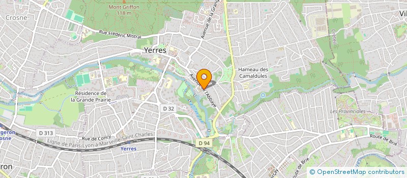 localisation de l'entreprise MONSIEUR JEAN GAUTHIER  YERRES