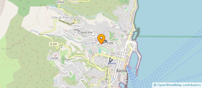 localisation de l'entreprise MONSIEUR JEAN GAUTHIER à BASTIA