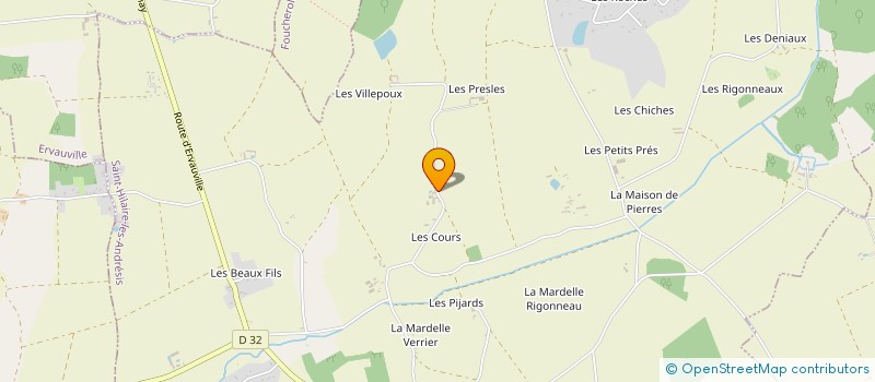 localisation de l'entreprise MONSIEUR JEAN GAUTHIER à CHANTECOQ