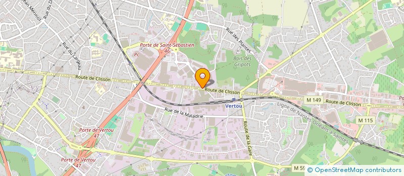 localisation de l'entreprise MONSIEUR JEAN GAUTIER à SAINT-SEBASTIEN-SUR-LOIRE