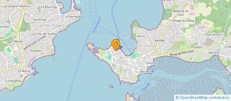 localisation de l'entreprise MONSIEUR JEAN GAUTIER  PORT-LOUIS