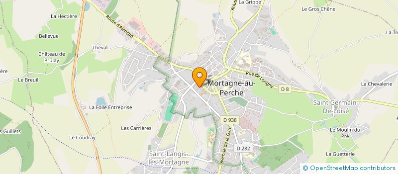 localisation de l'entreprise MONSIEUR JEAN GAUTIER à MORTAGNE-AU-PERCHE