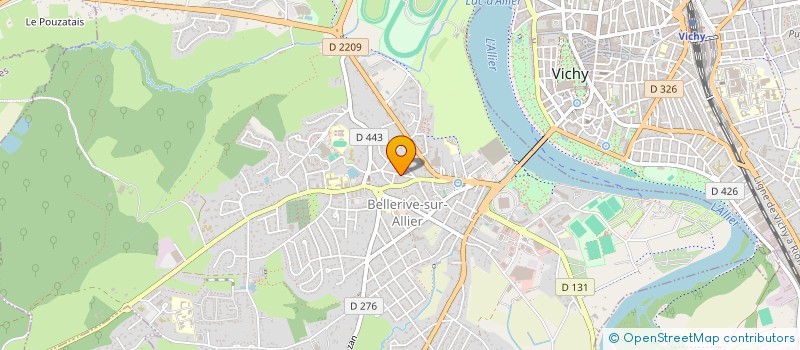 localisation de l'entreprise MONSIEUR JEAN GAUTREAU à BELLERIVE-SUR-ALLIER