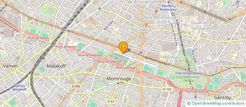 localisation de l'entreprise MONSIEUR JEAN GAUYACQ  PARIS