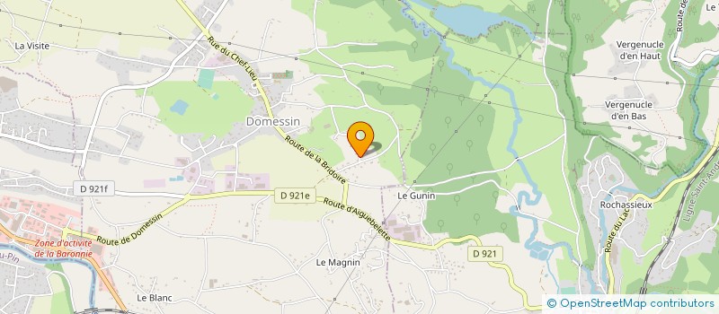 localisation de l'entreprise MONSIEUR JEAN GAVEND à DOMESSIN