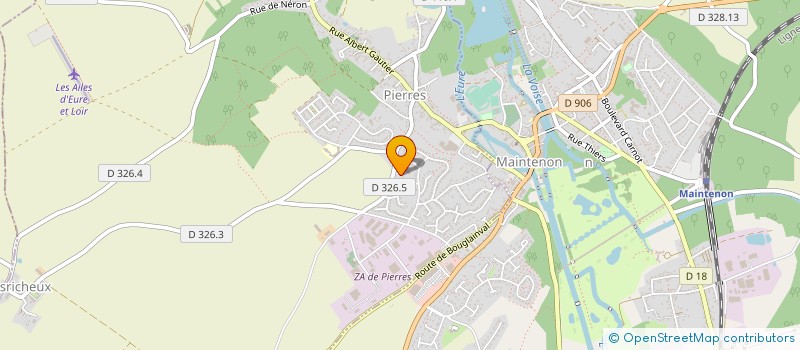 localisation de l'entreprise MONSIEUR JEAN GAVIN à PIERRES
