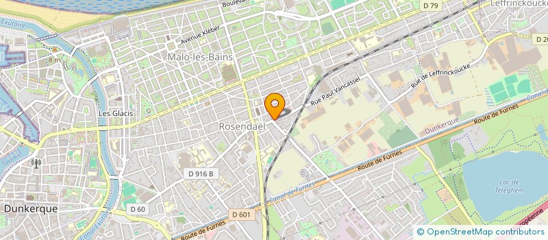 localisation de l'entreprise MONSIEUR JEAN GAWUZA à DUNKERQUE