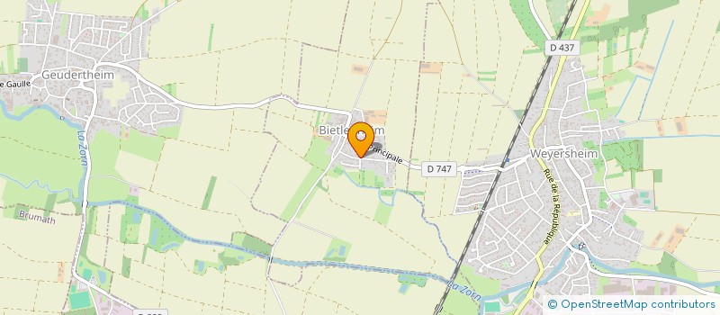 localisation de l'entreprise MONSIEUR JEAN GAY  BIETLENHEIM