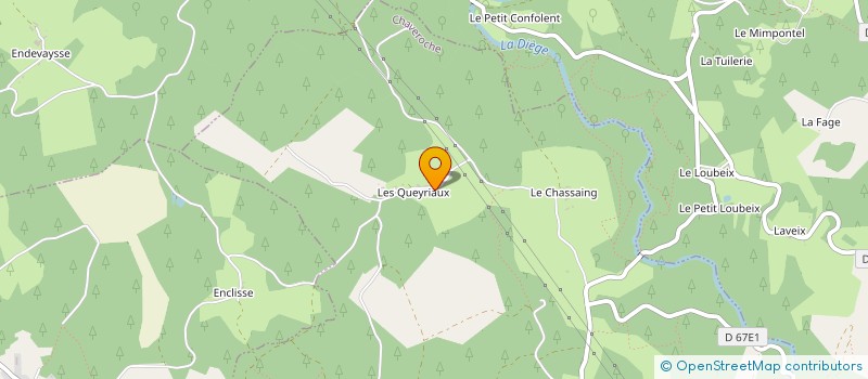 localisation de l'entreprise MONSIEUR JEAN GAYE à CHAVEROCHE