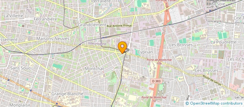 localisation de l'entreprise MONSIEUR JEAN GAZANION  LYON