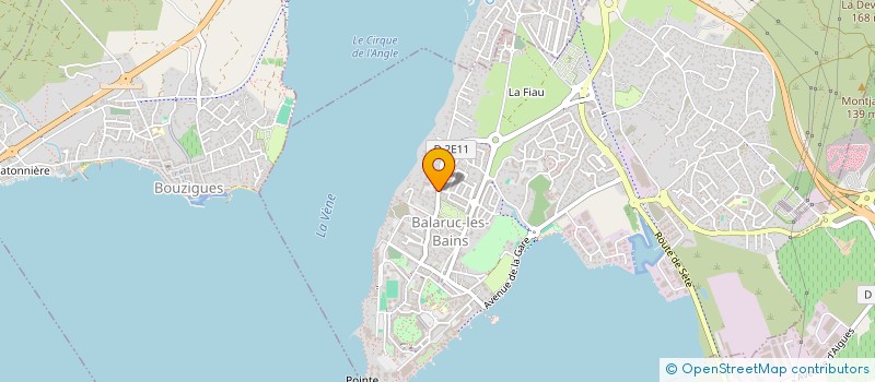 localisation de l'entreprise MONSIEUR JEAN GAZAY  BALARUC-LES-BAINS