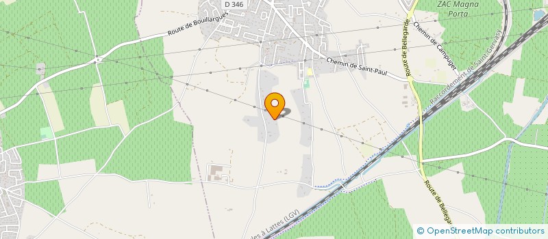 localisation de l'entreprise MONSIEUR JEAN GAZAY  MANDUEL