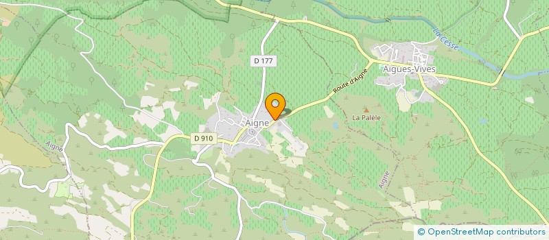 localisation de l'entreprise MONSIEUR JEAN GAZEL  OLONZAC