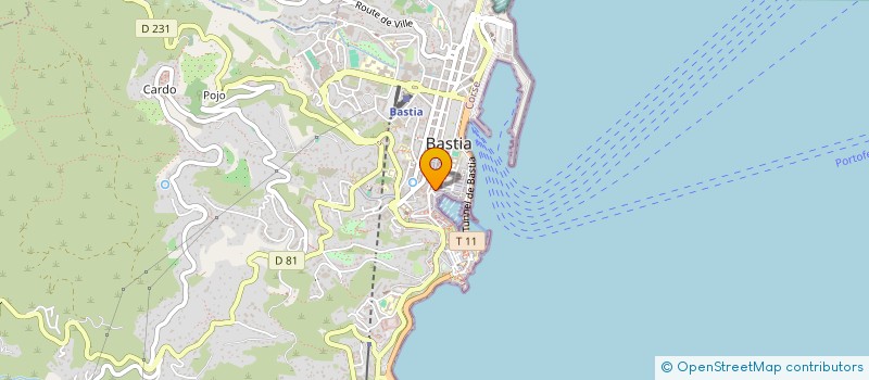 localisation de l'entreprise MONSIEUR JEAN GAZZINI à BASTIA