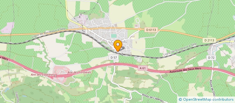 localisation de l'entreprise MONSIEUR JEAN GEA  LA REDORTE