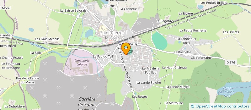 localisation de l'entreprise MONSIEUR JEAN GEANNIN à SAINT-PIERRE-LA-COUR