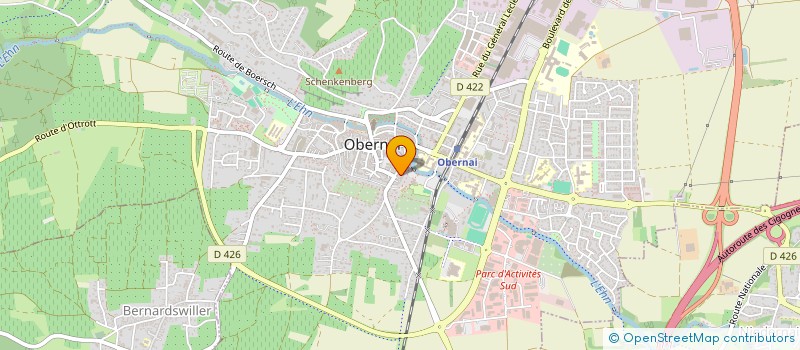 localisation de l'entreprise MONSIEUR JEAN GEBHART à OBERNAI