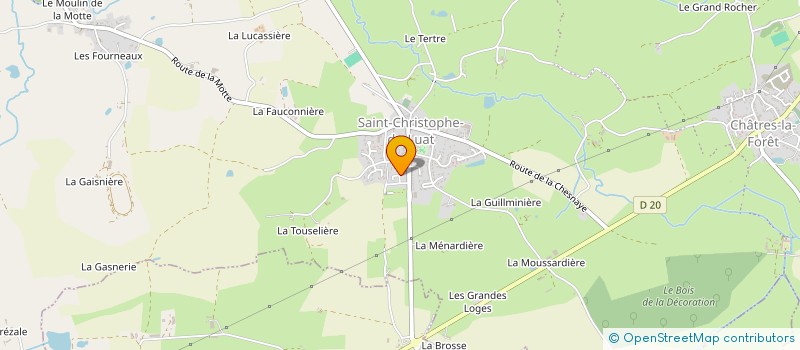 localisation de l'entreprise MONSIEUR JEAN GEFFROY  EVRON