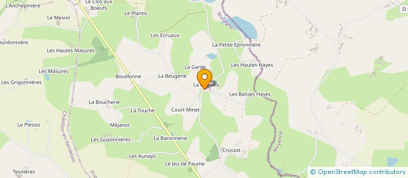 localisation de l'entreprise MONSIEUR JEAN GEHANNIN  PRINCE