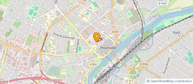 localisation de l'entreprise MONSIEUR JEAN GEISSLER  THIONVILLE