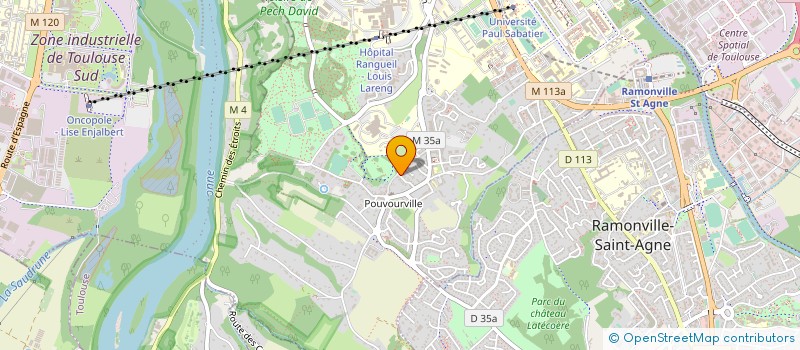 localisation de l'entreprise MONSIEUR JEAN GELIS à TOULOUSE
