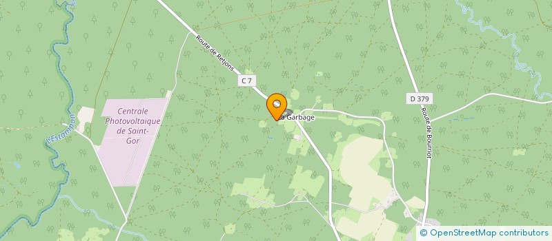 localisation de l'entreprise MONSIEUR JEAN GELOT  SAINT-GOR