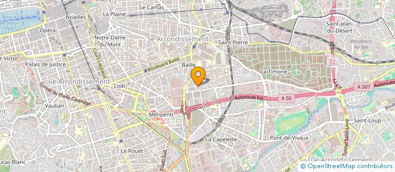 localisation de l'entreprise MONSIEUR JEAN GENANS-BOITEUX  MARSEILLE