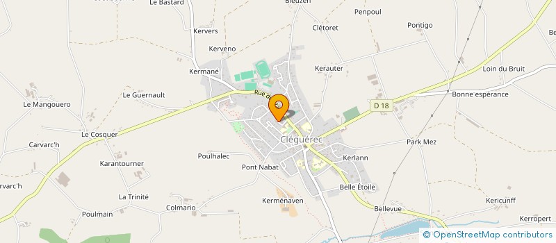 localisation de l'entreprise MONSIEUR JEAN GENDRAUD à LE QUILLIO