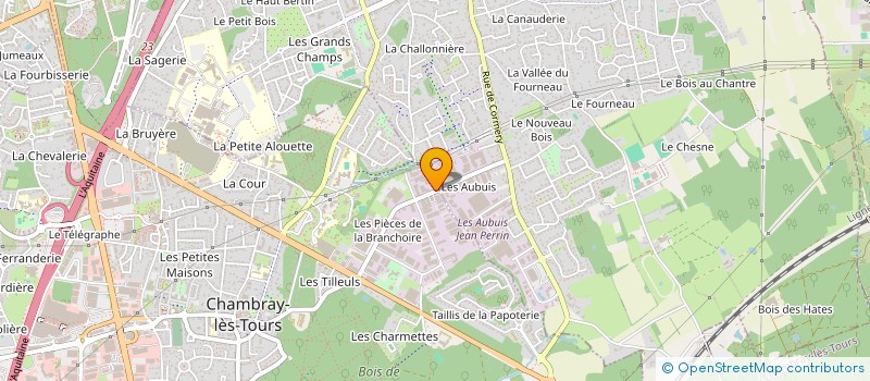 localisation de l'entreprise MONSIEUR JEAN GENEST à CHAMBRAY-LES-TOURS