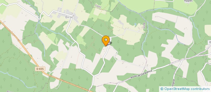 localisation de l'entreprise MONSIEUR JEAN GENESTE  BAZAS