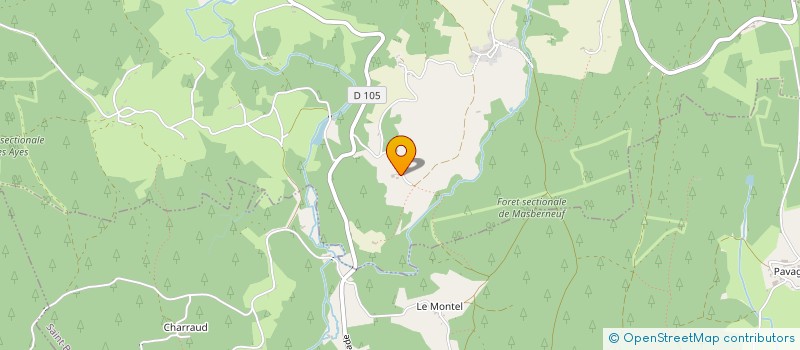 localisation de l'entreprise MONSIEUR JEAN GENESTIER à CHAMBON-SUR-DOLORE