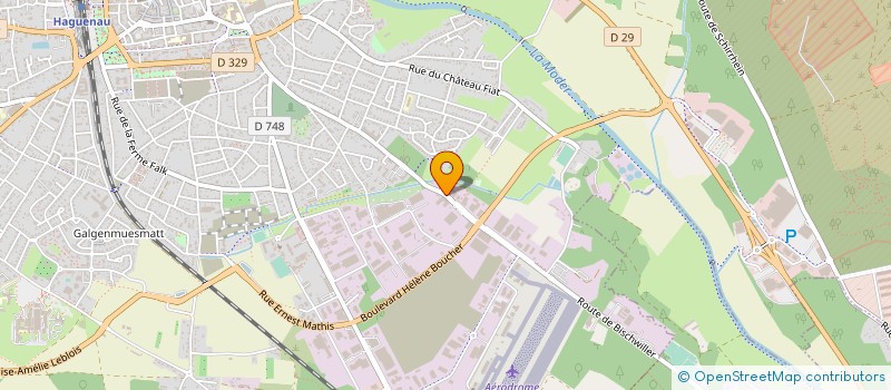 localisation de l'entreprise MONSIEUR JEAN GENET  HAGUENAU