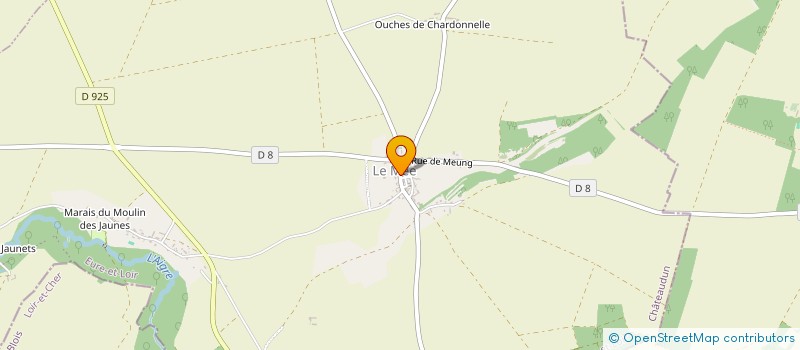 localisation de l'entreprise MONSIEUR JEAN GENET à CLOYES-LES-TROIS-RIVIERES