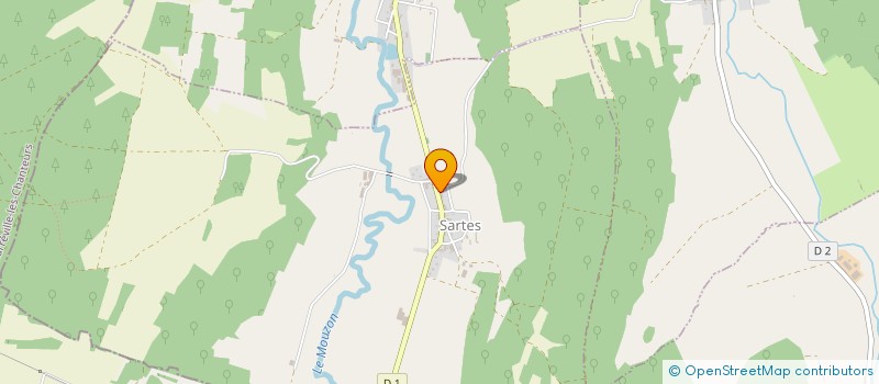 localisation de l'entreprise MONSIEUR JEAN GENIN  SARTES