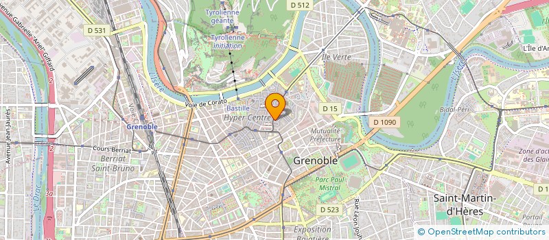 localisation de l'entreprise MONSIEUR JEAN GEOFFRAY  GRENOBLE