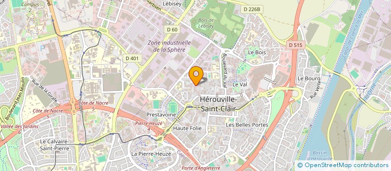 localisation de l'entreprise MONSIEUR JEAN-GEORGES EGA à HEROUVILLE-SAINT-CLAIR