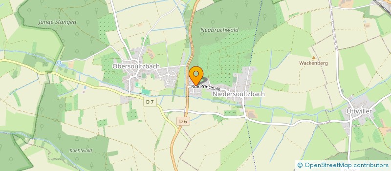 localisation de l'entreprise MONSIEUR JEAN-GEORGES JUNG  BOUXWILLER