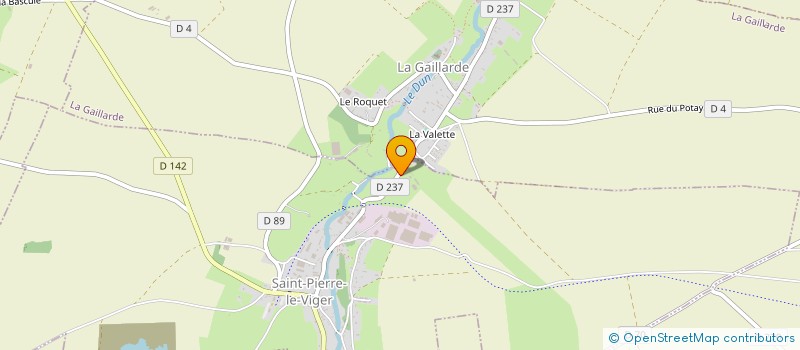 localisation de l'entreprise MONSIEUR JEAN-GEORGES PARIS  SAINT-PIERRE-LE-VIGER