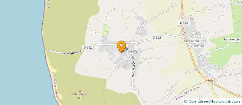 localisation de l'entreprise MONSIEUR JEAN-GEORGES SCHWARZ à LES MOITIERS D'ALLONNE