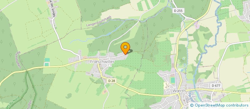 localisation de l'entreprise MONSIEUR JEAN-GEORGES STEIG  FRSCHWILLER