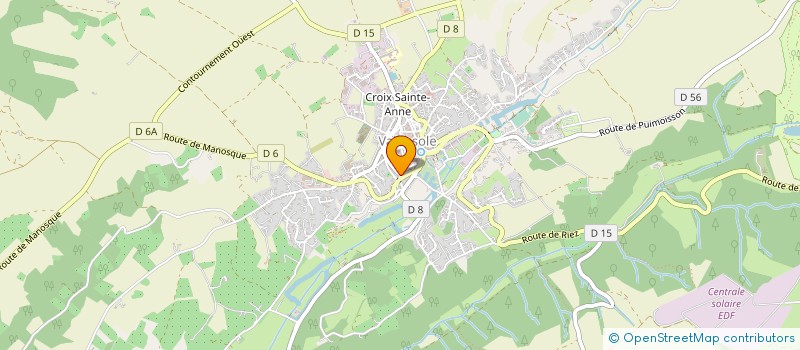 localisation de l'entreprise MONSIEUR JEAN GERARD à VALENSOLE
