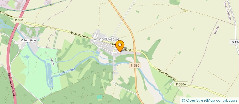 localisation de l'entreprise MONSIEUR JEAN GERARD  MONT-L'EVEQUE