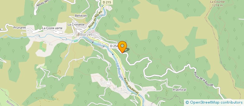 localisation de l'entreprise MONSIEUR JEAN-GERARD MAUNIER  BURZET