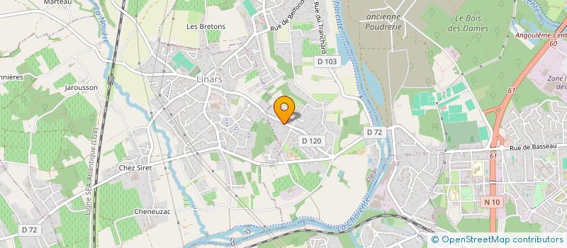 localisation de l'entreprise MONSIEUR JEAN GERARD RAULT à FLEAC